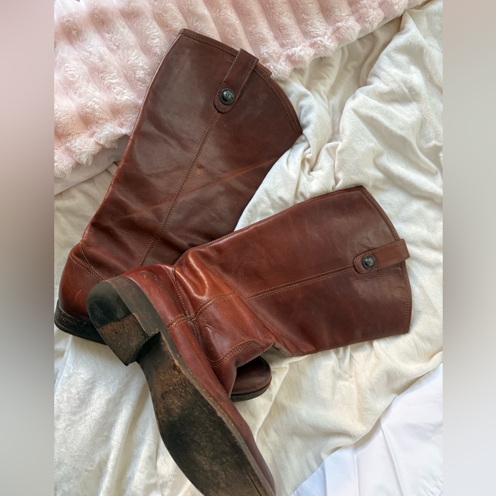 Frye Melissa Button Riding Boots - Picture 5 of 6
